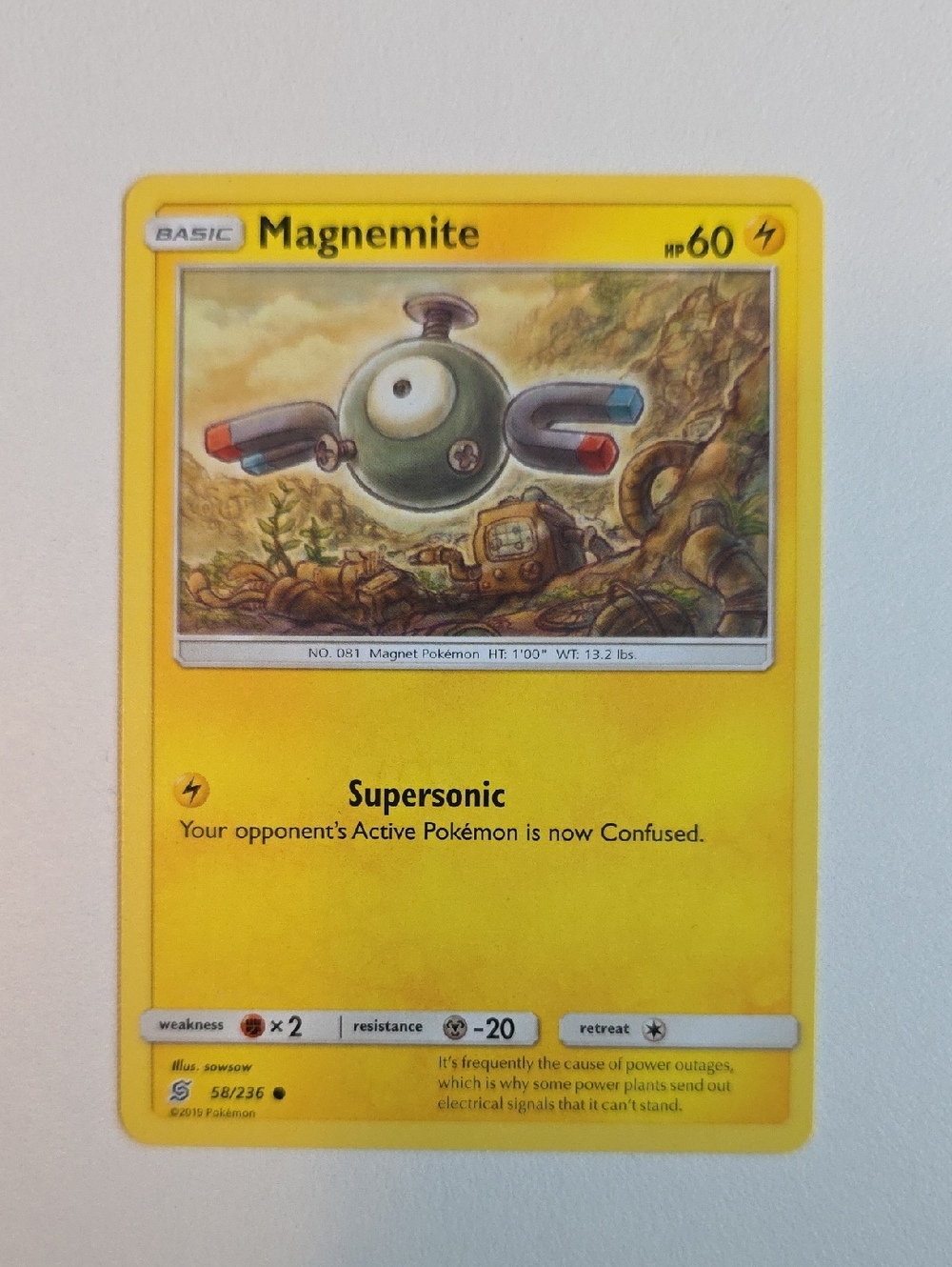 Pokemon Magnemite Card Set - Picture 7 of 8